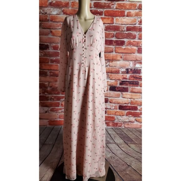 Juicy Couture Floral Maxi Dress Size 6 NWT - Picture 2 of 5